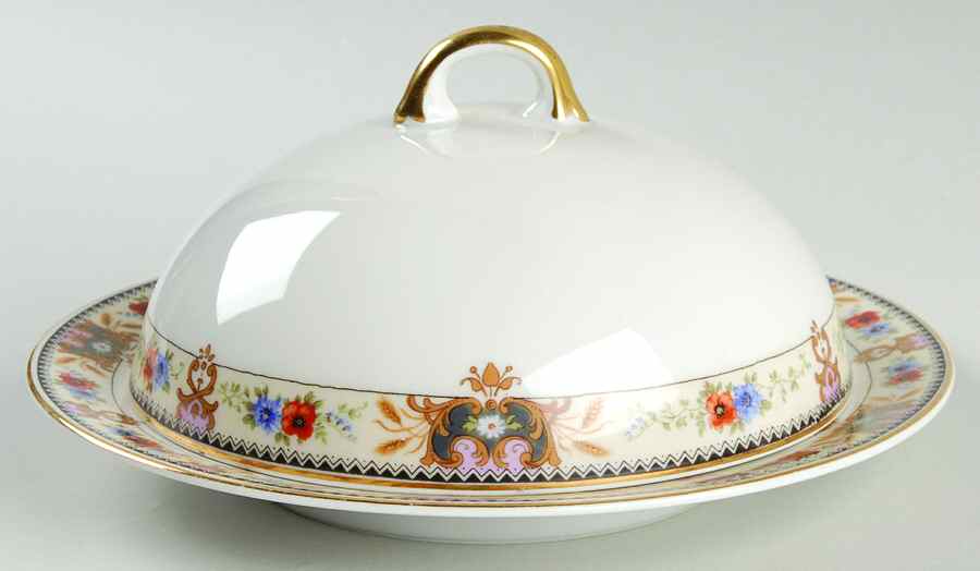 2251 Round Covered Butter by Carl Tielsch-1