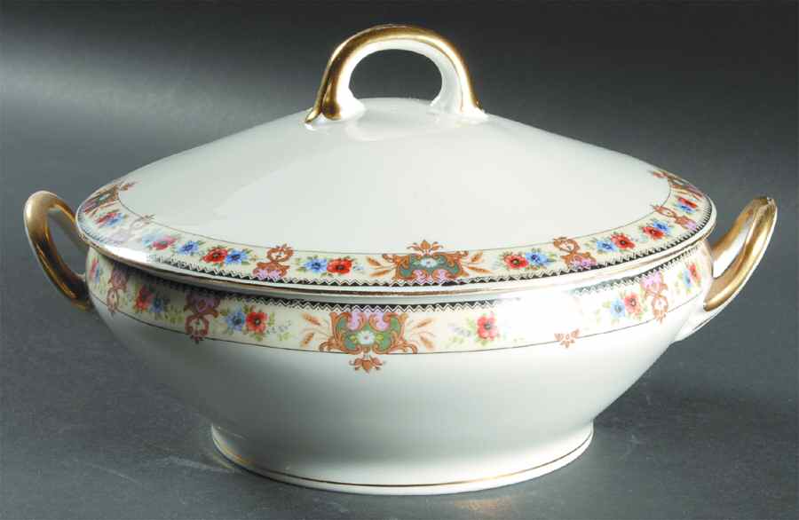 2251 Round Covered Vegetable by Carl Tielsch-1