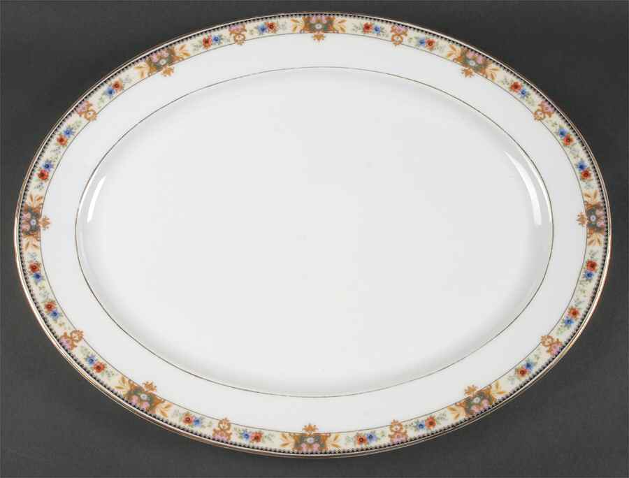 2251 16" Oval Serving Platter by Carl Tielsch-1