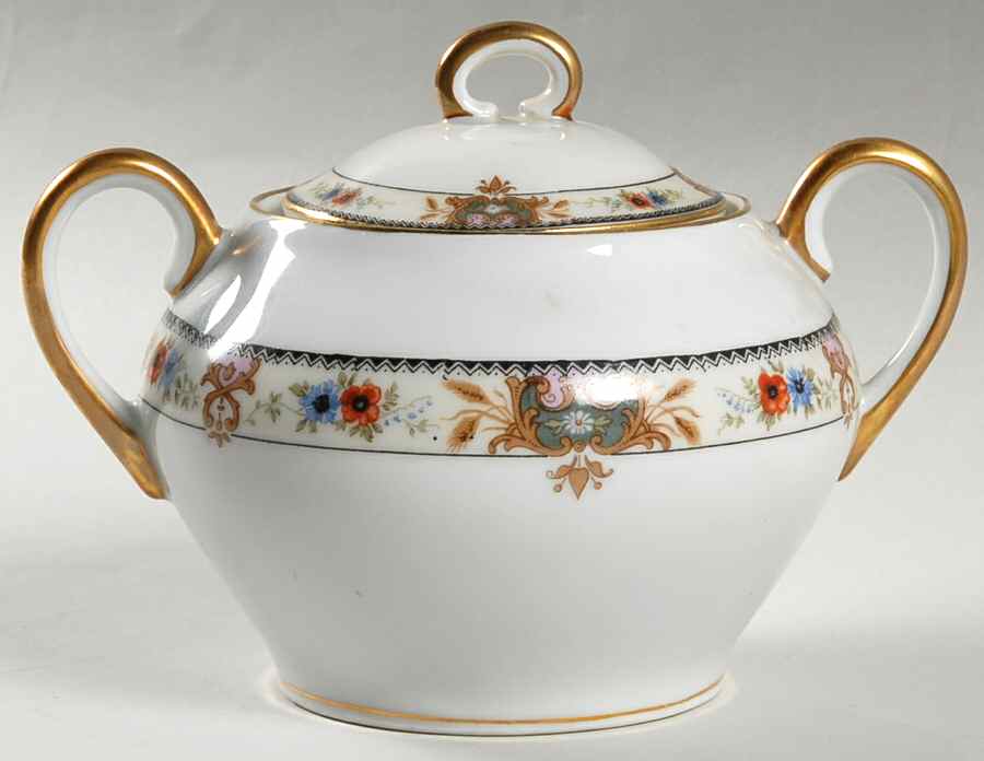 2251 Sugar Bowl & Lid by Carl Tielsch-1