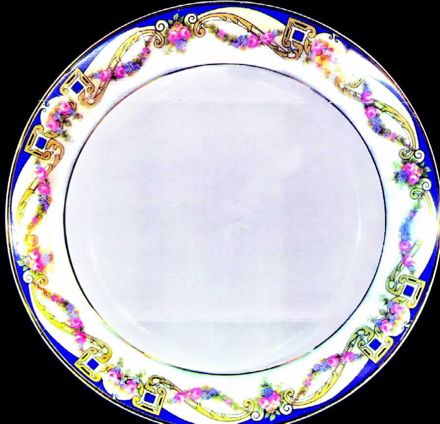 2451 (Altwasser) Bread & Butter Plate by Carl Tielsch-1