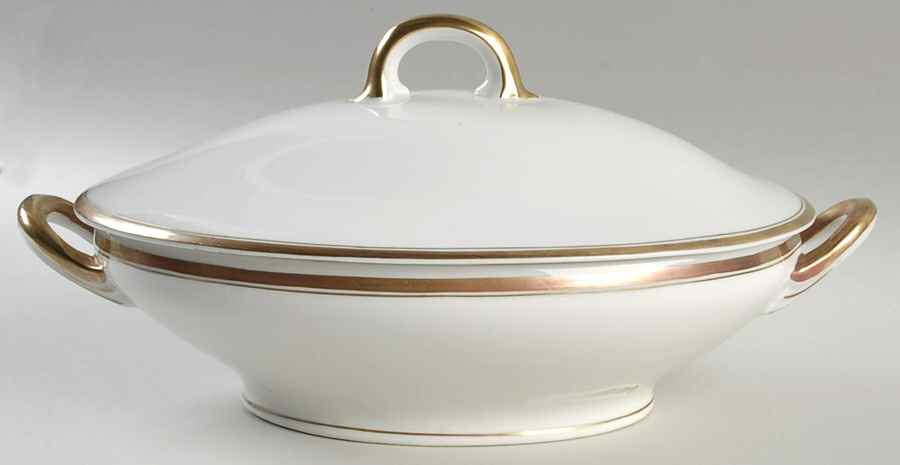 6521 (Altwasser) Oval Covered Vegetable by Carl Tielsch-1