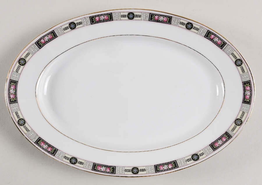 2131 11" Oval Serving Platter by Carl Tielsch-1