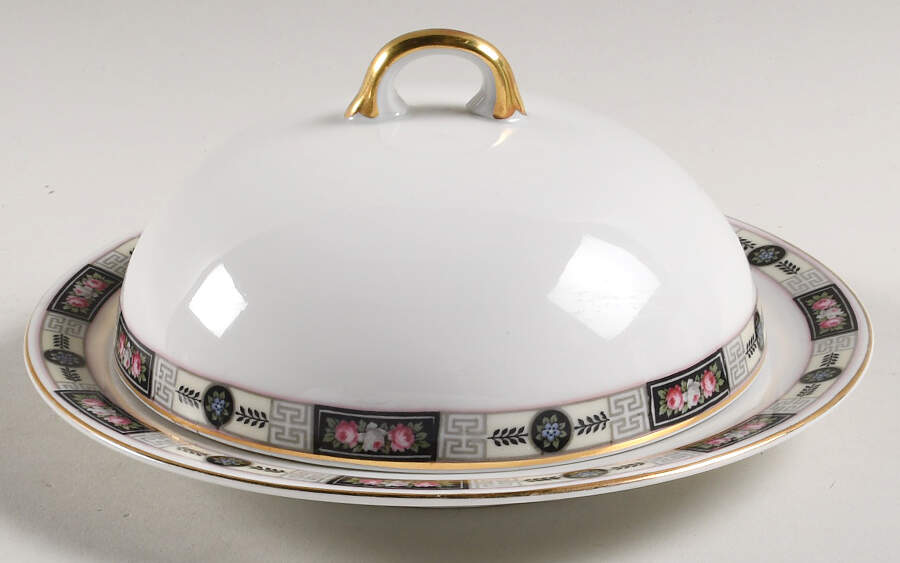 2131 Round Covered Butter by Carl Tielsch-1