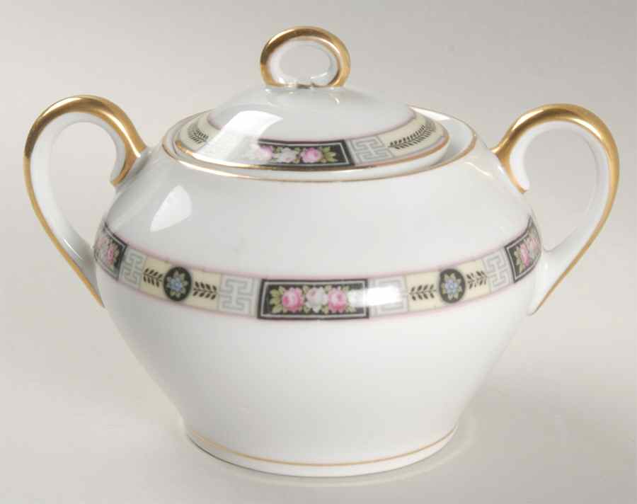 2131 Sugar Bowl & Lid by Carl Tielsch-1