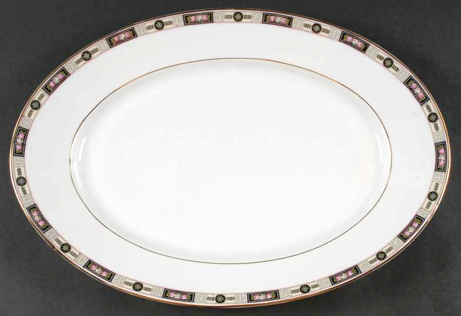 2131 15" Oval Serving Platter by Carl Tielsch-1