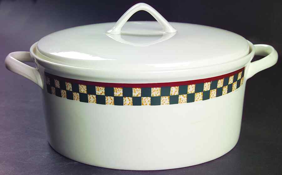 Country Inn Collection 2 Qt Round Covered Casserole by Citation-1