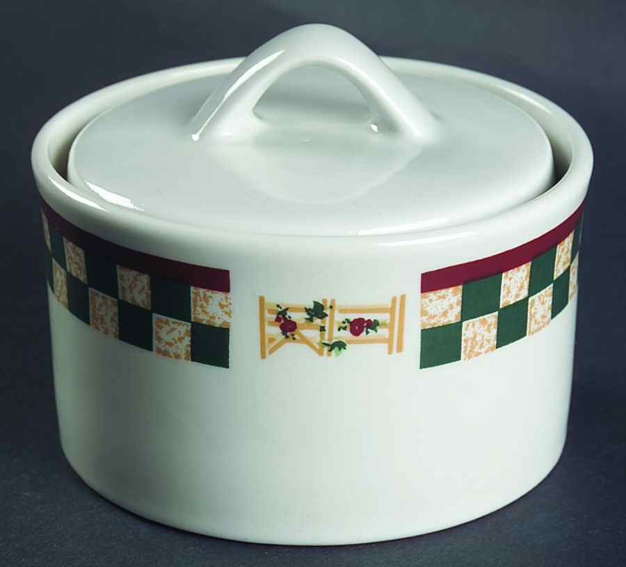 Country Inn Collection Sugar Bowl & Lid by Citation-1