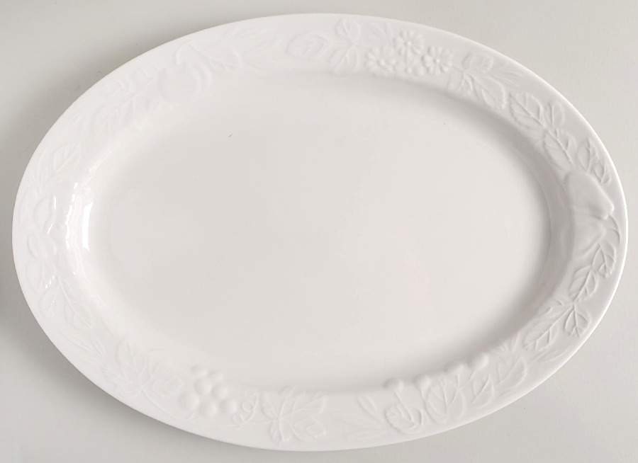 Harvest Moon 15" Oval Serving Platter by Citation-1