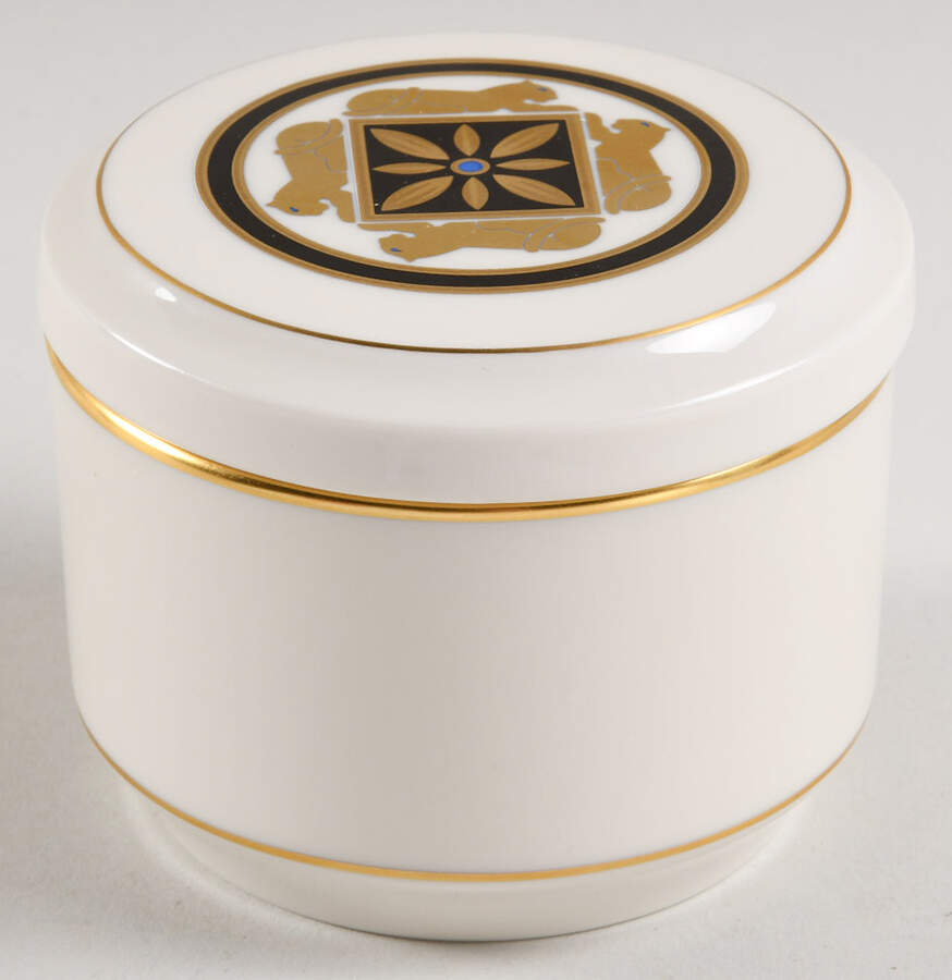 La Maison De L'Art Deco Round Box & Lid by Cartier-1