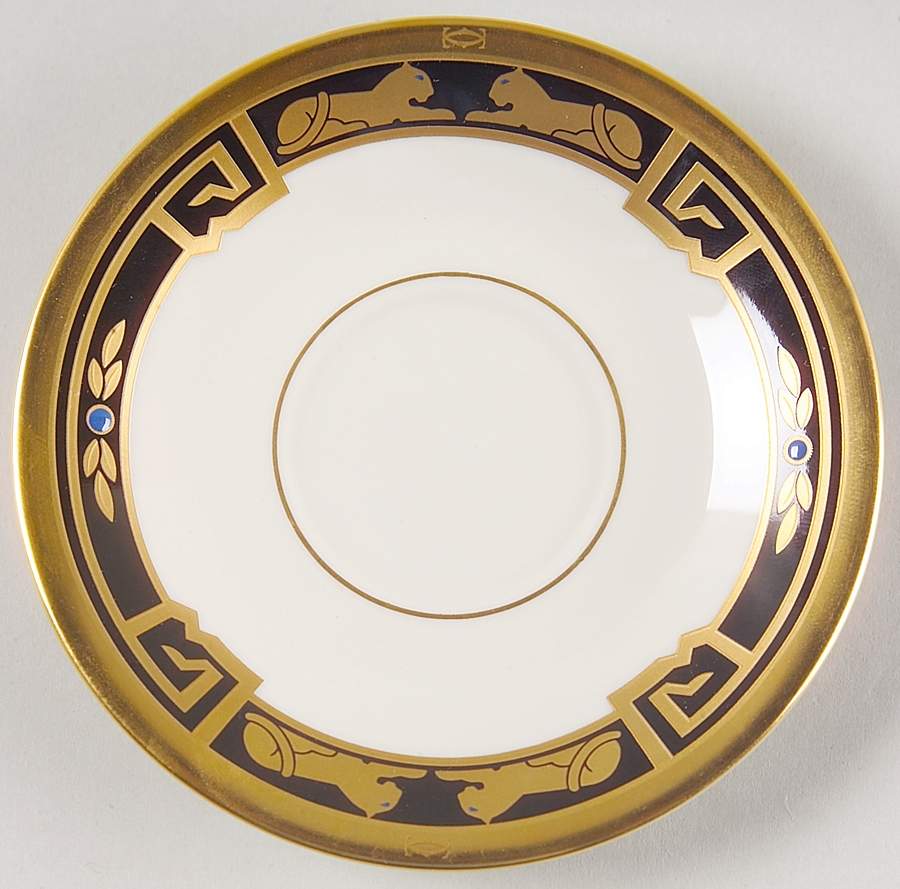 La Maison De L'Art Deco Saucer for Demitasse Cup by Cartier-1