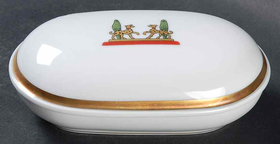 La Maison De Louis Cartier Oval Box & Lid 5" by Cartier-1