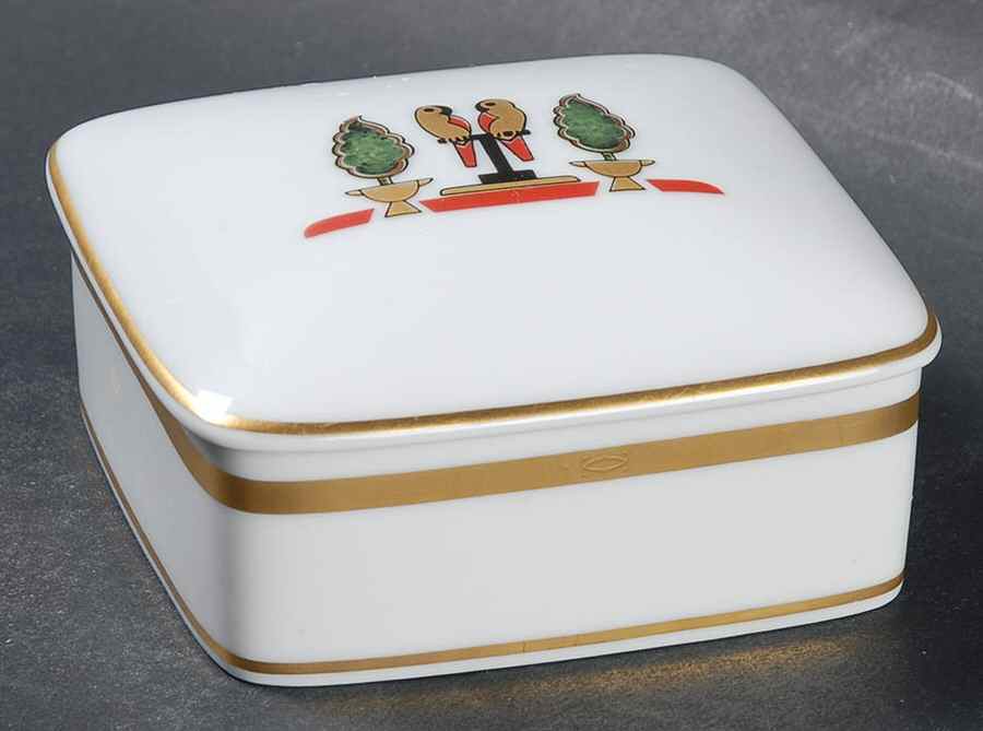 La Maison De Louis Cartier 3" Square Box W/Lid by Cartier-1