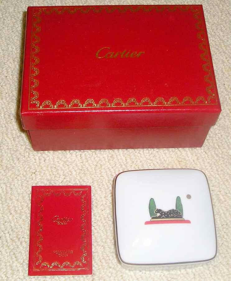 La Maison De Louis Cartier Square Box with Lid by Cartier-1