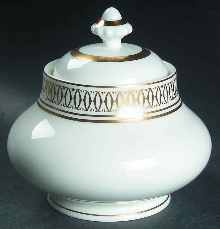 La Maison Des Must Sugar Bowl & Lid by Cartier-1