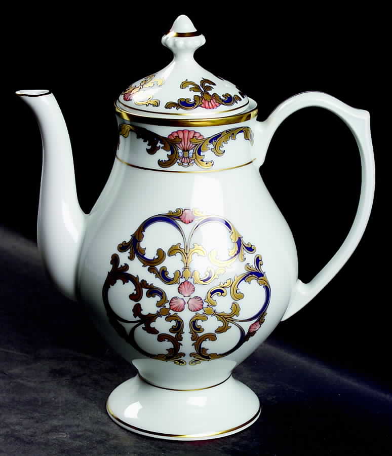 La Maison Du Prince Coffee Pot & Lid by Cartier-1