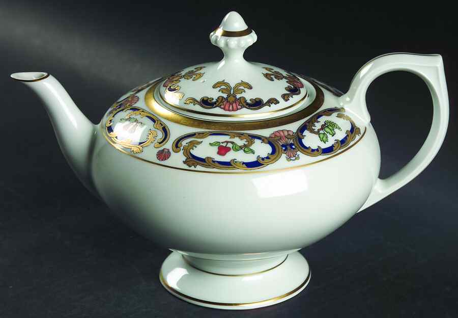 La Maison Du Prince Teapot & Lid by Cartier-1
