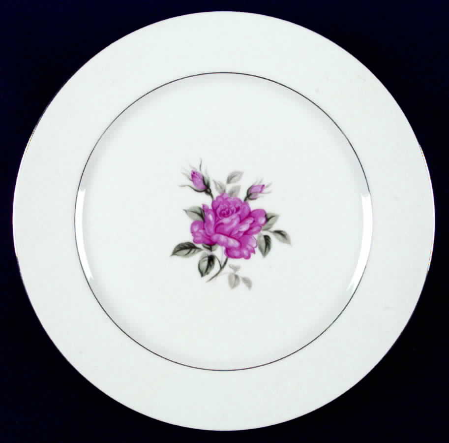 Brittany Rose Dinner Plate by Correct Table Serv-1
