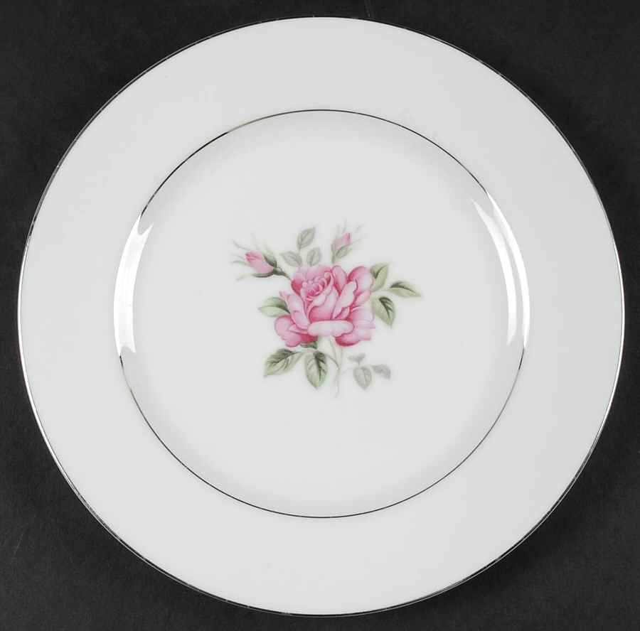 Brittany Rose Salad Plate by Correct Table Serv-1