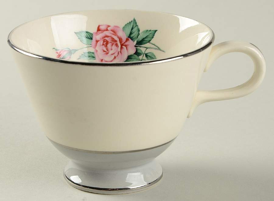 Brittany Rose Grey Footed Cup by Correct Table Serv-1