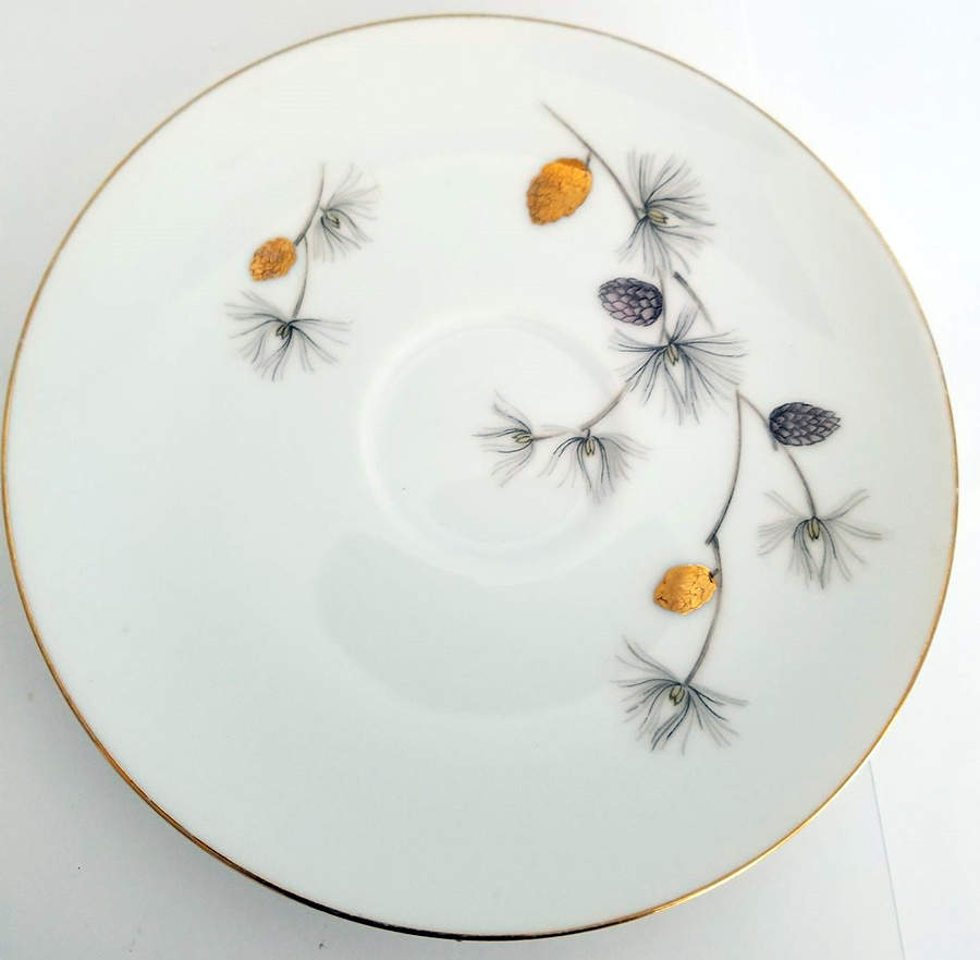 Golden Pine Saucer by Correct Table Serv-1