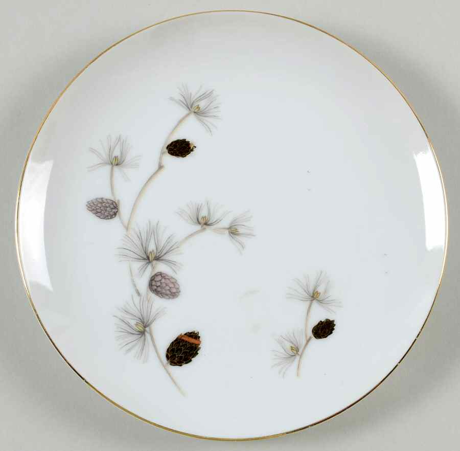Golden Pine Bread & Butter Plate by Correct Table Serv-1