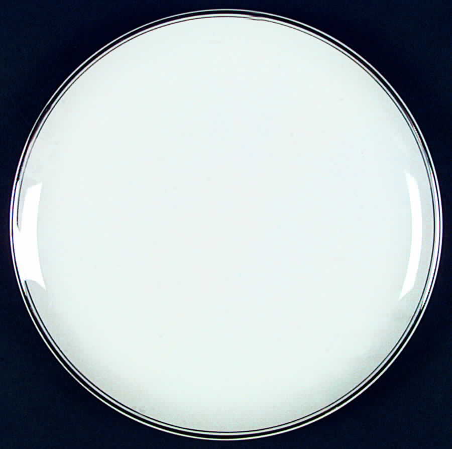 Platinum Wedding Band Dinner Plate by Correct Table Serv-1