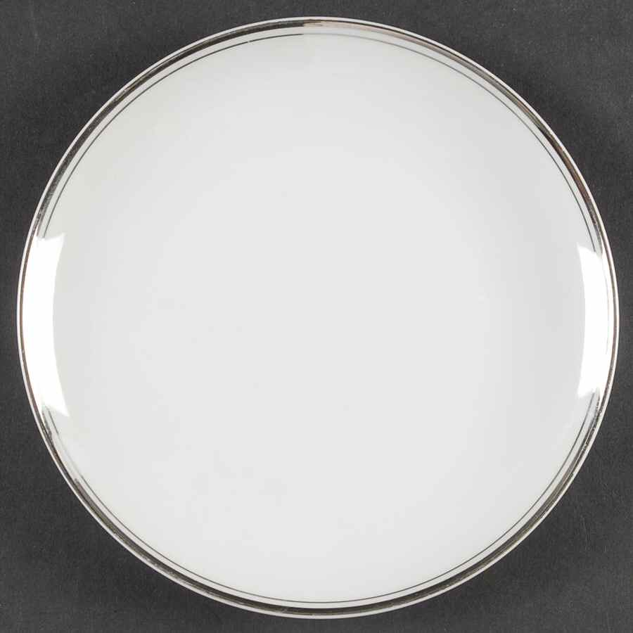 Platinum Wedding Band Bread & Butter Plate by Correct Table Serv-1