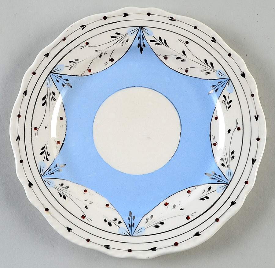 Ruskin (Blue) Salad Plate by Cumbow-1