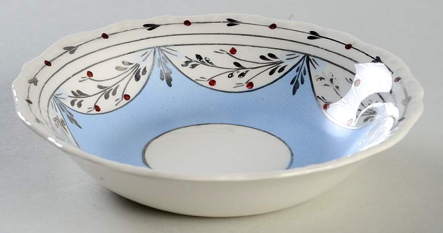 Ruskin (Blue) Fruit/Dessert (Sauce) Bowl by Cumbow-1
