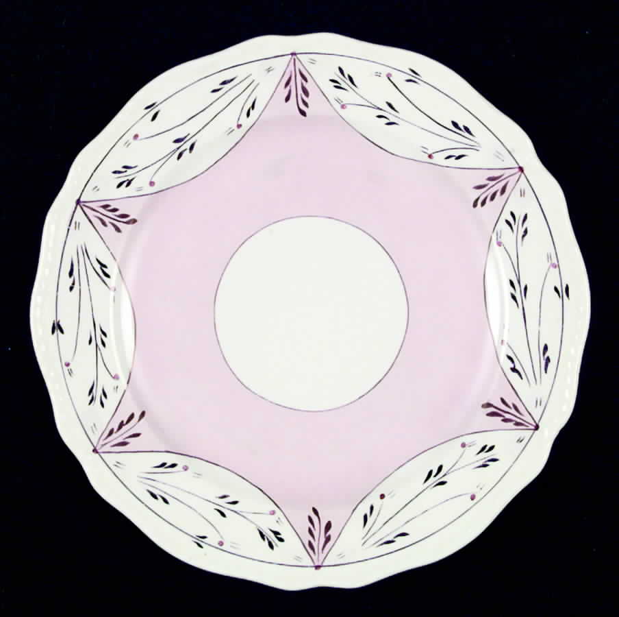 Ruskin (Pink) Salad Plate by Cumbow-1