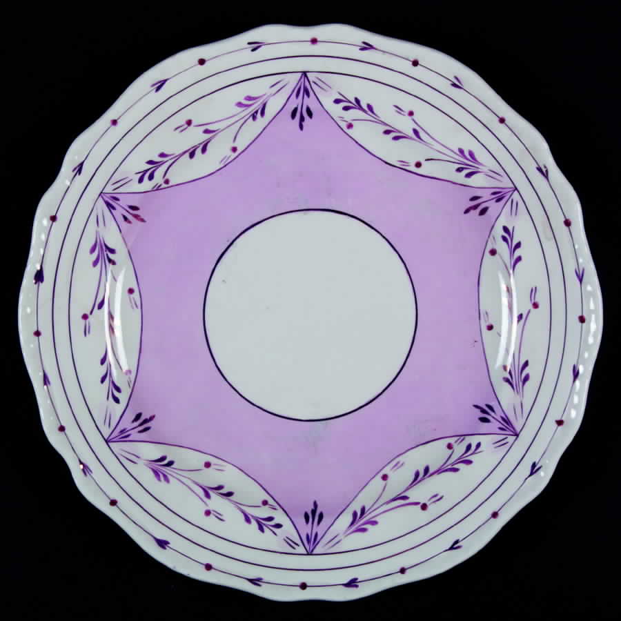 Ruskin (Pink) Dinner Plate by Cumbow-1