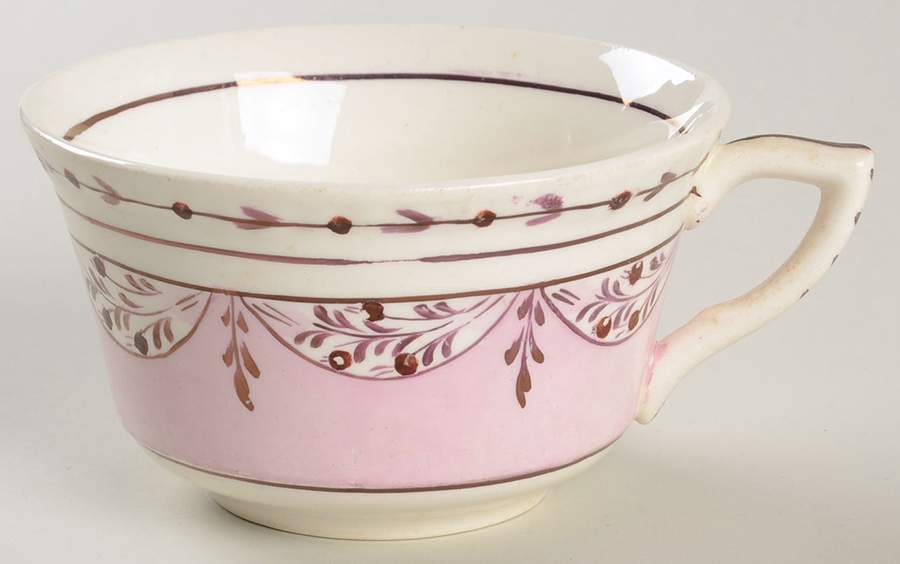 Ruskin (Pink) Flat Cup by Cumbow-1