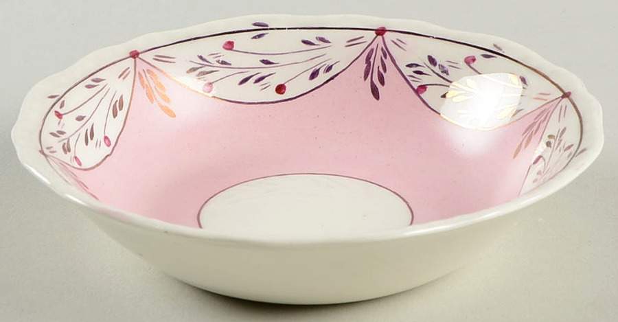 Ruskin (Pink) Fruit/Dessert (Sauce) Bowl by Cumbow-1