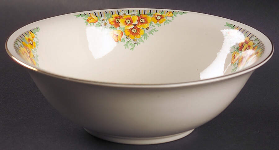 Acacia 8" Round Vegetable Bowl by Cunningham & Pickett-1