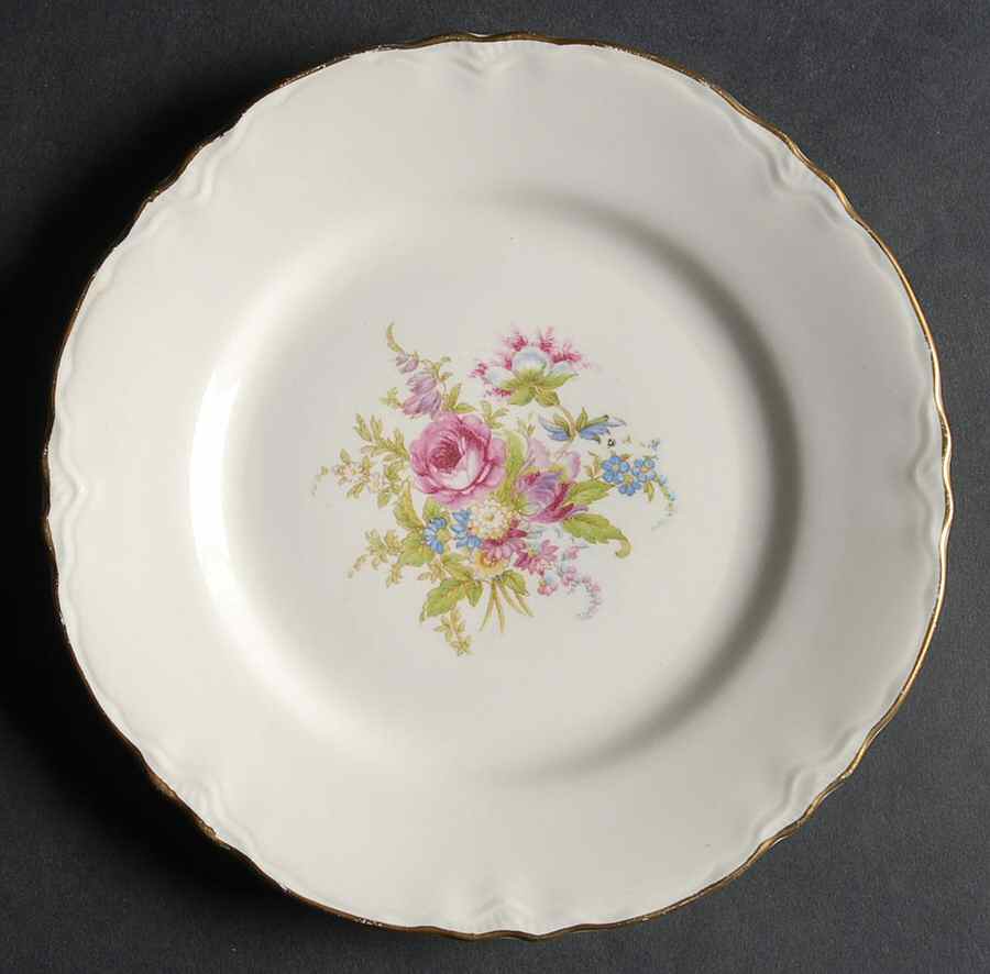 Avon (Scalloped) Salad Plate by Cunningham & Pickett-1