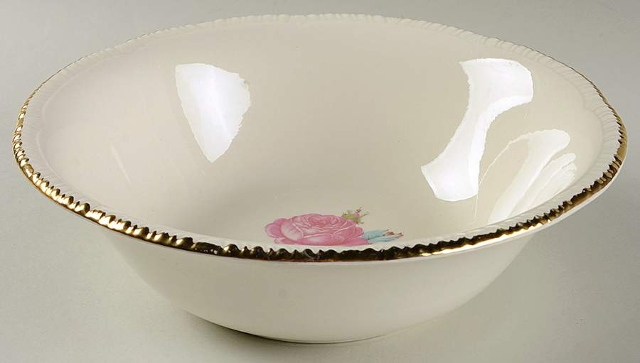 Calirose 8" Round Vegetable Bowl by Cunningham & Pickett-1