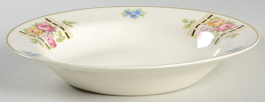 Colonial Rim Soup Bowl by Cunningham & Pickett-1