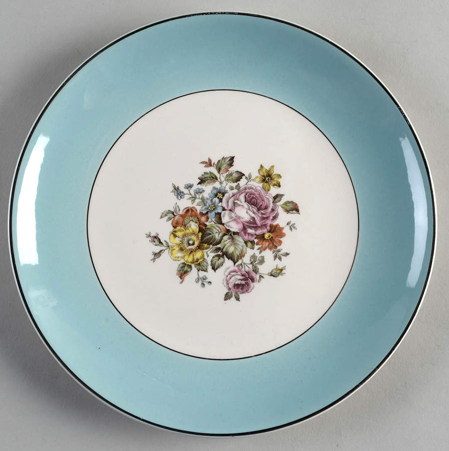 Danube Salad Plate by Cunningham & Pickett-1