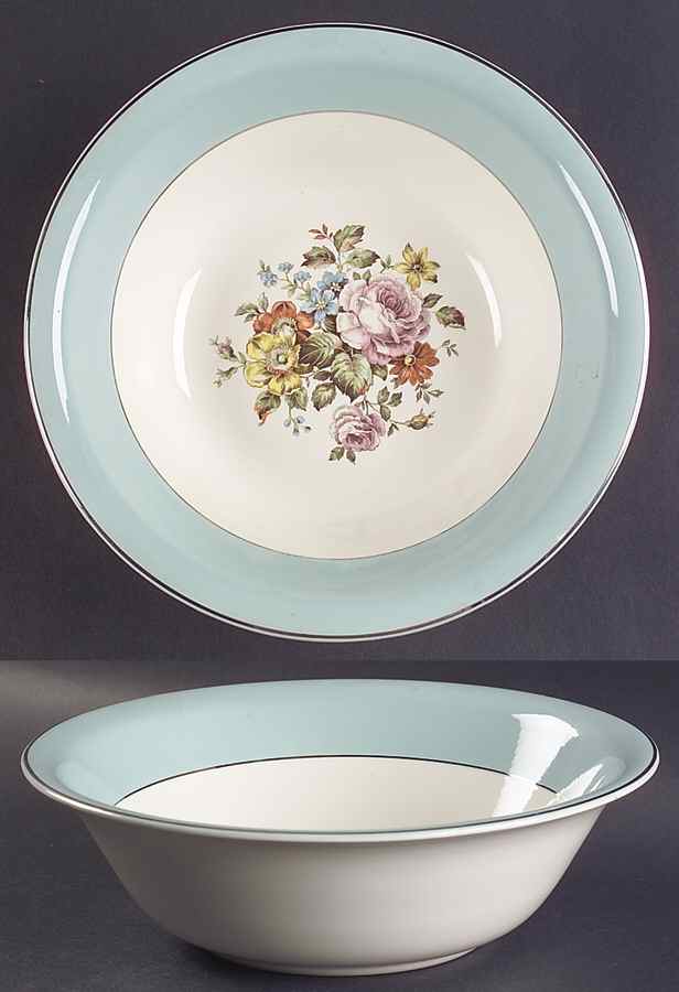 Danube 9" Round Vegetable Bowl by Cunningham & Pickett-1