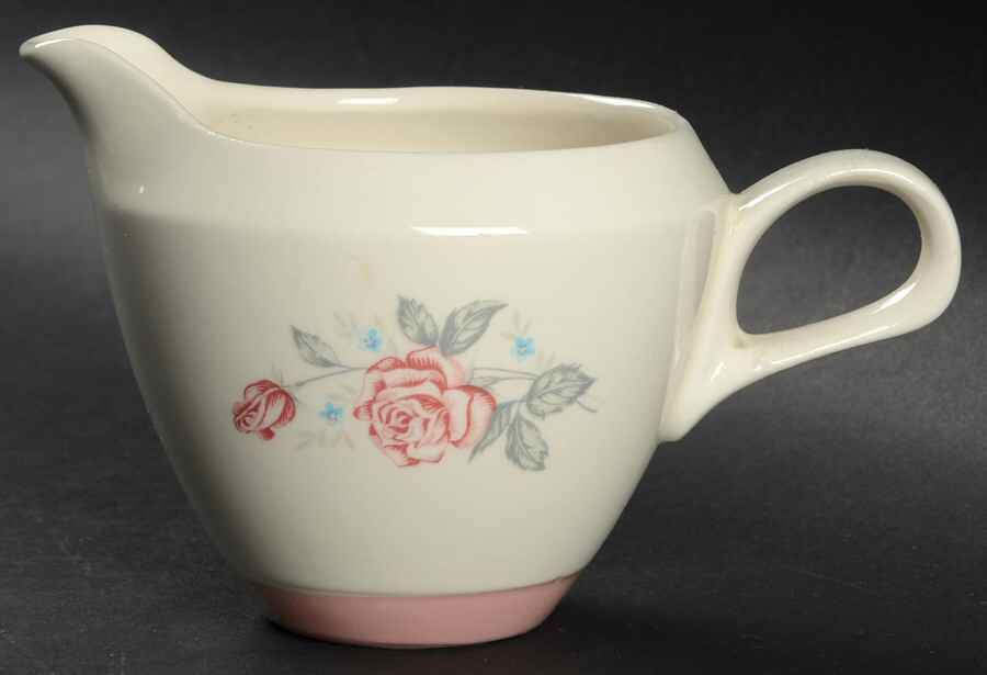 Dixie Rose (No Trim) Creamer by Cunningham & Pickett-1
