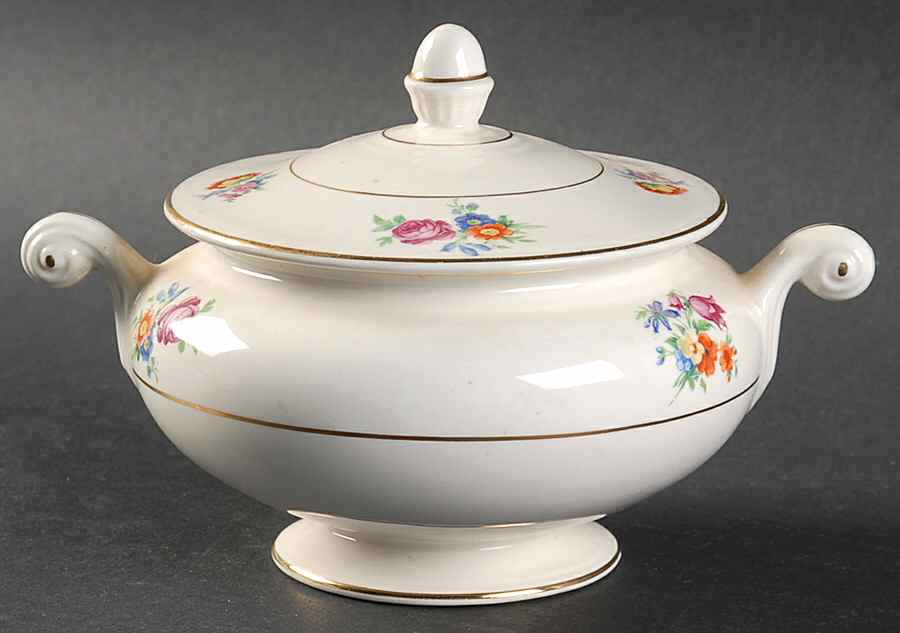 Dresden Sugar Bowl & Lid by Cunningham & Pickett-1