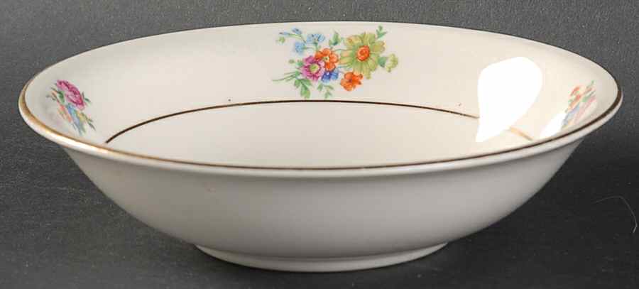 Dresden Fruit/Dessert (Sauce) Bowl by Cunningham & Pickett-1
