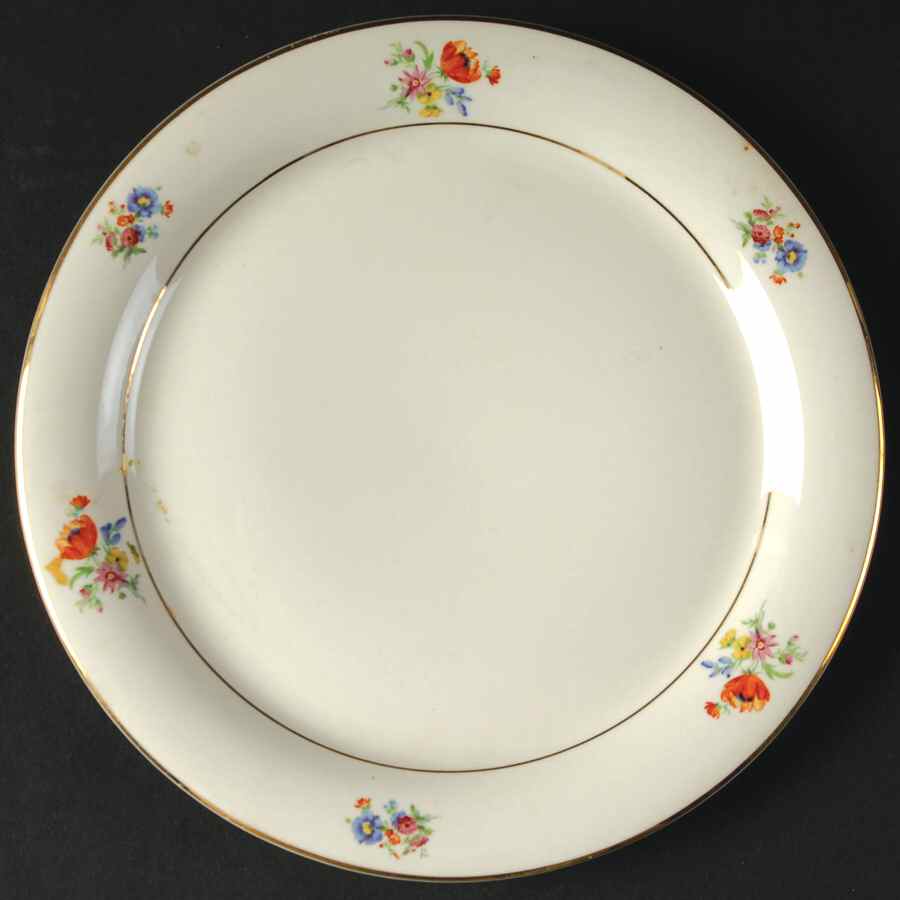 Dresden Salad Plate by Cunningham & Pickett-1