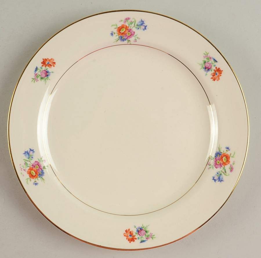 Dresden Salad Plate by Cunningham & Pickett-1