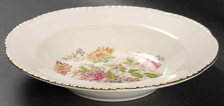 Greenbriar Rim Soup Bowl by Cunningham & Pickett-1