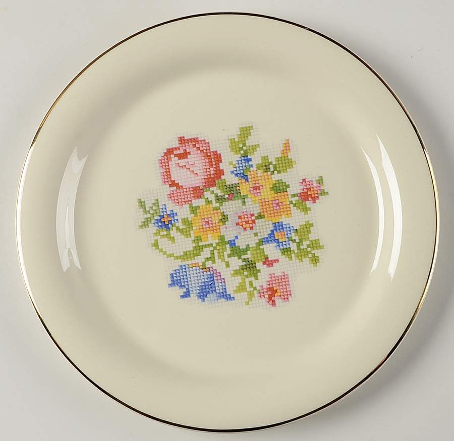 Heirloom Salad Plate by Cunningham & Pickett-1