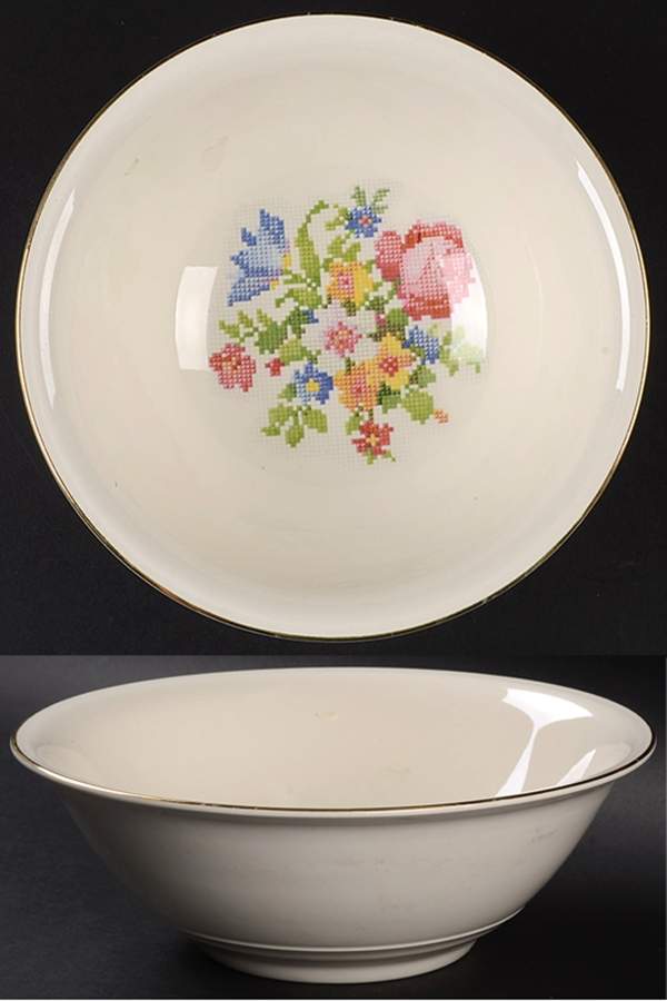 Heirloom 8" Round Vegetable Bowl by Cunningham & Pickett-1