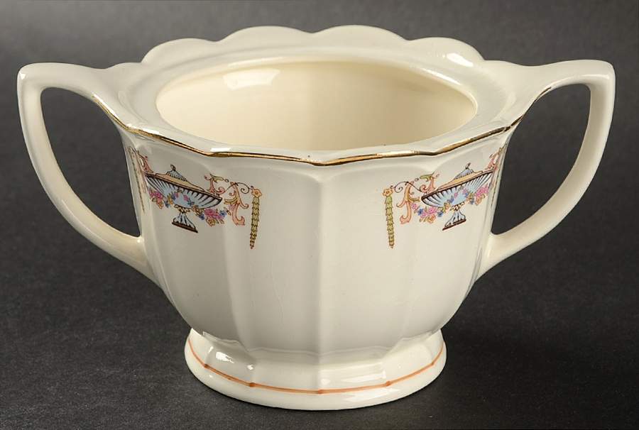Normandie Sugar Bowl No Lid by Cunningham & Pickett-1
