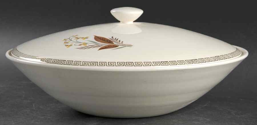 Oakdale Round Covered Vegetable by Cunningham & Pickett-1